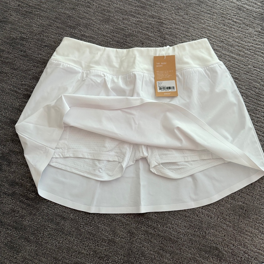 2 skirts - white and lavender - Picture 3 of 4